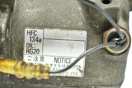 GENUINE SUZUKI SWIFT SF413 1.3L A/C COMPRESSOR - G13BA - 89-99 - Picture 7 of 8