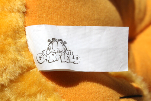 10" Plush Garfield as a Cute Little KITTEN lying down by Play by Play - Picture 8 of 8
