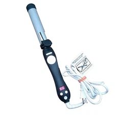 The Beachwaver Co. S1.25 Dual Voltage Curling Iron - Black/Grey  