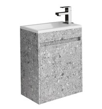 Mobile da bagno Sinta 40 x 22 cm Grigio - Mobile contenitore Lavabo