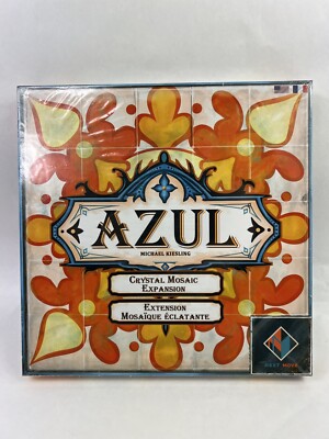 Plan B Games Azul Crystal Mosaic Expansion Board Game Ages 8+ 2-4 Players SEALED