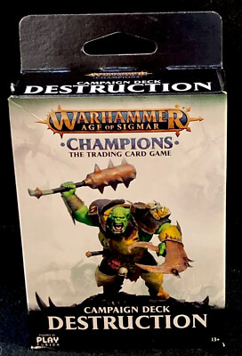 Warhammer Age of Sigmar Champions CCG Destruction Campaign Deck