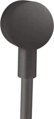Axor 27451330 Wall Outlet w/ Check Valves POLISHED BLACK CHROME New!