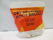 Anti-Cellulite Exfoliating Body Brush With Natural Boar Bristles