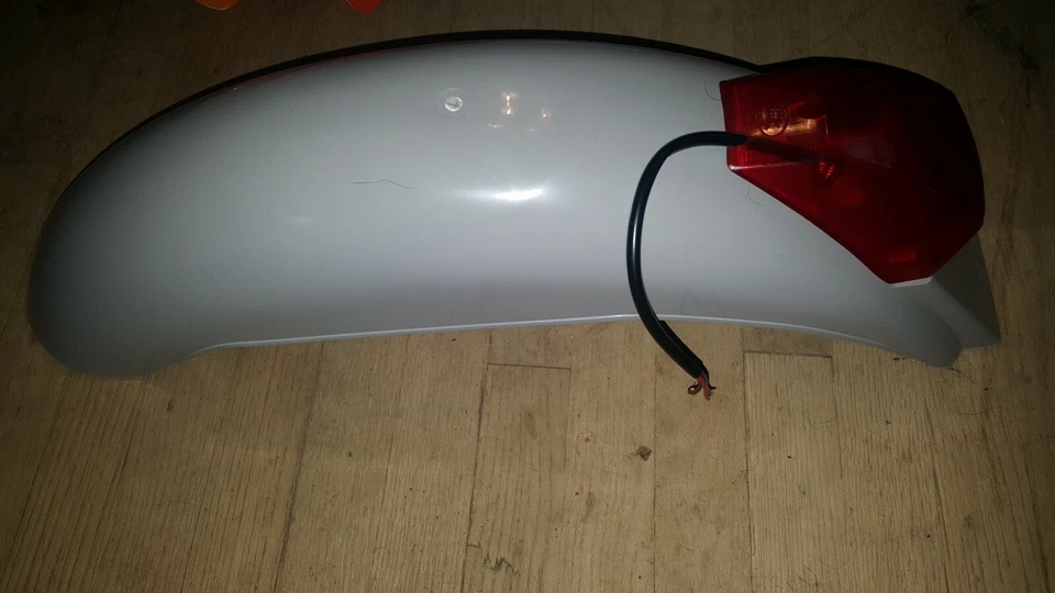 GUARDABARROS TRASERO ENDURO ROJO PRESTON PETTY IT HONDA XR XL MR 125 175 250 350 500 R Foto 2 de 4