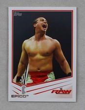 Epico WWE Pro Wrestling Trading Card RAW Smackdown Topps #13 Wrestler 2013
