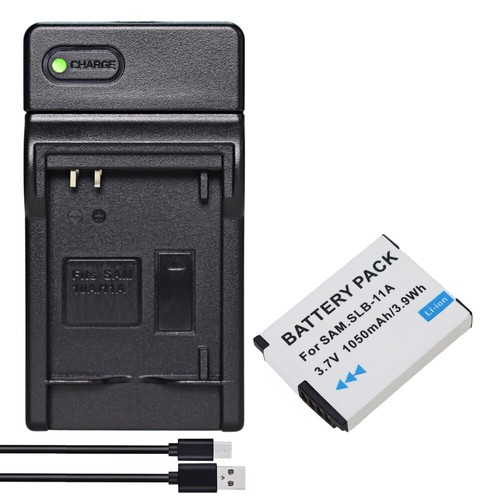 SLB-11A Batter or Slim USB Charger for Samsung ST5000 ST1000 HZ50W HZ35W HZ30W - Picture 6 of 52