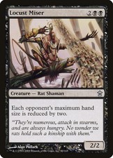 Locust Miser [Saviors of Kamigawa] Lightly Played Foil