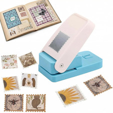 Stamp Punch, 1.5 1.5Inch Square Stamp Puncher Postage Stamps Punches, Stamps S