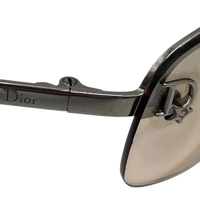 CHRISTIAN DIOR ADIORABLE 6 6LBAK 64□16 115 Rimless Sunglasses