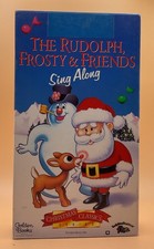 The Rudolph Frosty  Friends Sing Along VHS 1996 Golden Books USPS Release