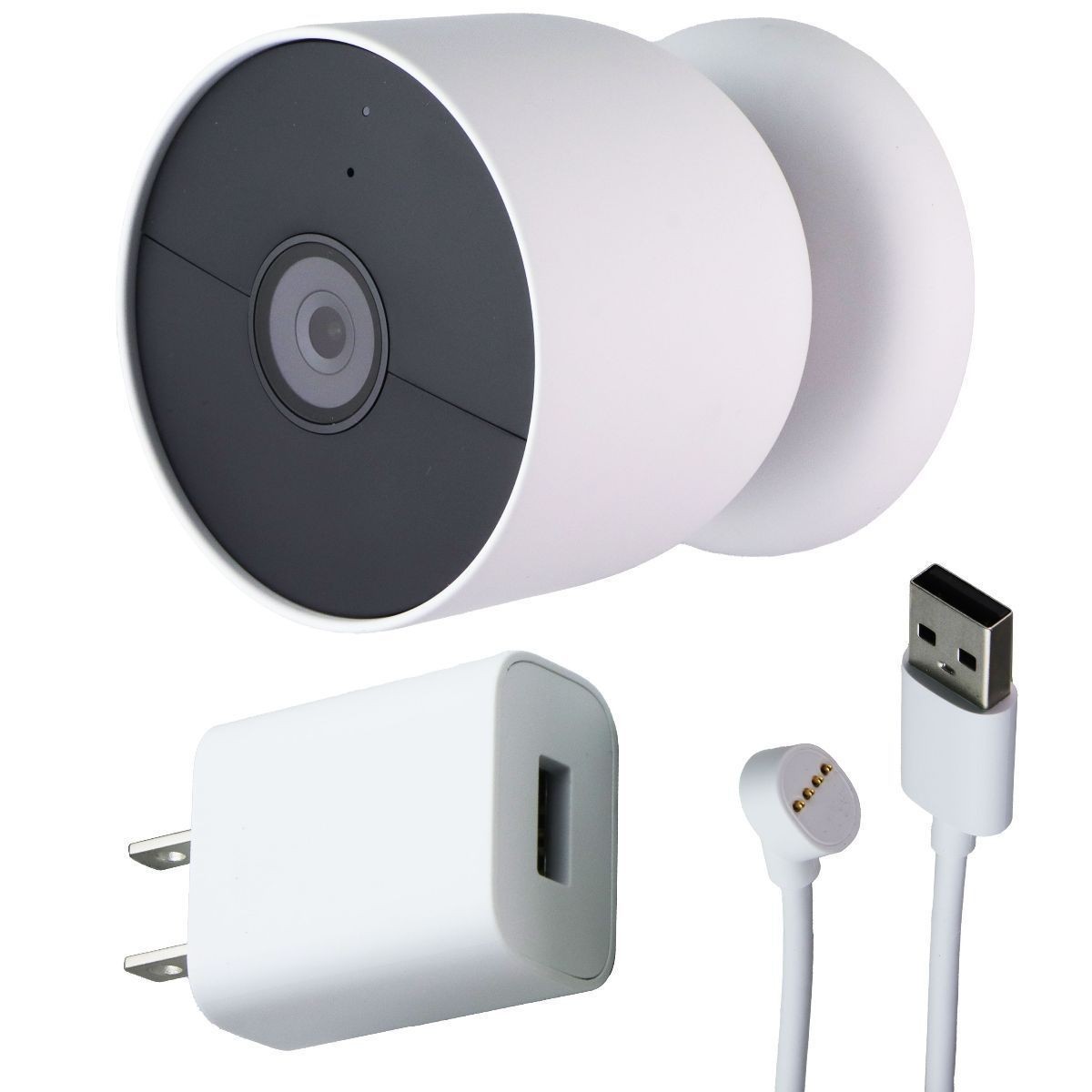 Google Nest Cam Outdoor or Indoor (Battery) 2nd Gen (G3AL9) - Snow