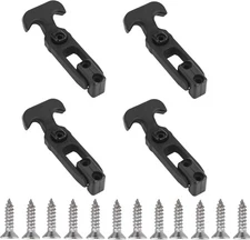 4 PCS Rubber Flexible T-Handle Draw Latches,for Tool Box,Cooler, Golf Cart, E...