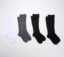 Tommie Copper 4 Pack Cozy Fit Compression WOTC Socks - Basic Medium