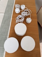Google Wifi - Mesh Wifi System, pack of 3. Up to 85m&sup2; coverage. Barely used.