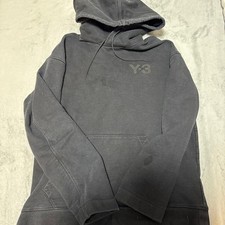 USED Y-3 HOODED PARKA BLACK ACCEPTABLE