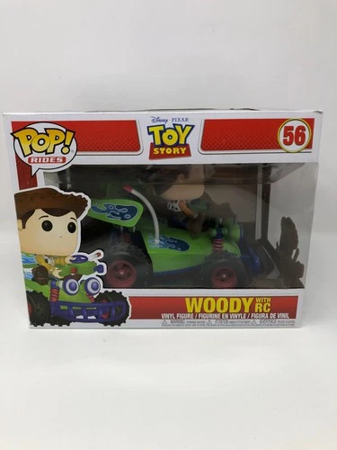 Funko POP! Disney Pixar Toy Story Woody with RC #56 Vinyl Figure DAMAGED BOX