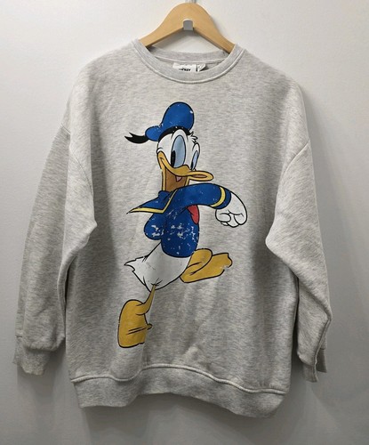 Disney Primark Micky Freinds Donald Duck Pullover Sweatshirt Gr 10 12 grau blau - Bild 2 von 21
