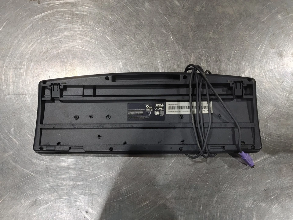 DELL RT7D20 PS/2 Keyboard Black Tested Working - Fair - Image 2 of 2