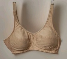 ABC Style 103 Mastectomy Post Surgery Bra With Pockets Prosthesis Beige 42B