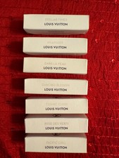 Set of 7 Louis Vuitton Extrait de Parfum Collection Sample Spray 2ml/.06oz