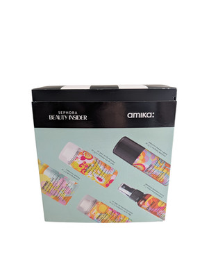 Amika Sephora Beauty Insider Set Conditioner Shampoo Mask Plus Texture Spray New