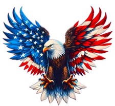 Bald Eagle Freedom Decal
