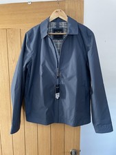 James Pringle Men’s Blue Jacket Full Zip Size Medium Harrington Style