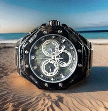 Orologio da polso uomo Invicta Reserve Pro Diver 40643 55 mm oversize tono nero 200 m