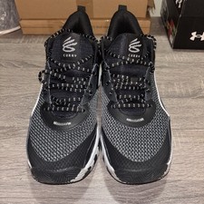 Under Armour Curry 3Z 24 Men  s Basketball Shoes Size 10 Black 3027626-001