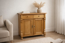 Kommode Schrank Küchenschrank Vertiko aus Weichholz Gründerzeit