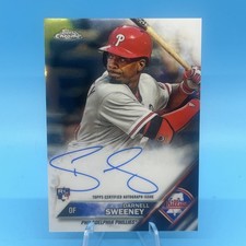 Darnell Sweeney 2016 Topps Chrome Rookie Auto- # RA-DS / Philadelphia Phillies