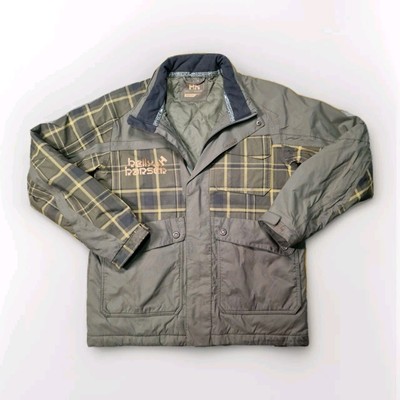 Helly Hansen Green Block Colou / Check Skijacke 164 / 14