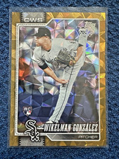 2026 Topps Series 1 Wikelman Gonzalez Gold Diamante 9/50 #167  White Sox
