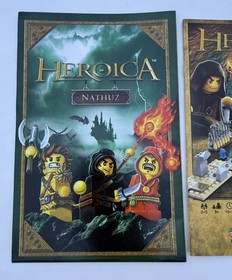 LEGO Games &bull; 3859 &bull; Heroica Caverns of Nathuz &bull; 100% Complete Box Instructions