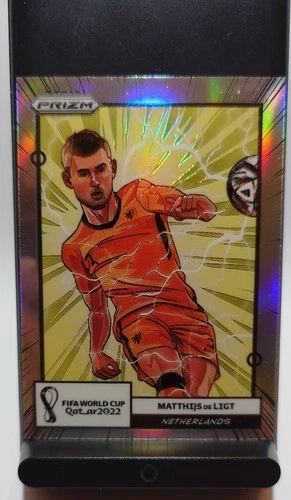 2022 Panini Prizm World Cup Qatar - Manga Matthijs de Ligt #13