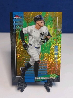Aaron Judge 2026 Topps Finest Gold Mini Diamond Refractor  /50 SP Yankees