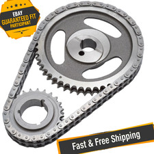 Edelbrock 7821 Performer-link Adjustable True-roller Timing Chain Set