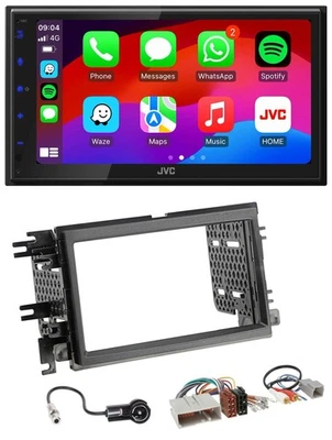 JVC Bluetooth 2DIN MP3 DAB USB Autoradio für Ford Mustang F 150 04-09 - Bild 1 von 4