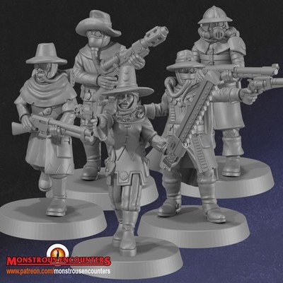 Monstrous Encounters 28mm Ash Raiders