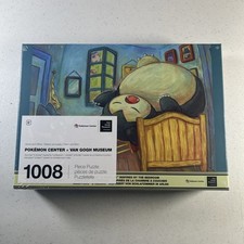 Snorlax Munchlax 1008 pc Van Gogh Museum Puzzle Pokemon Center Brand New Sealed