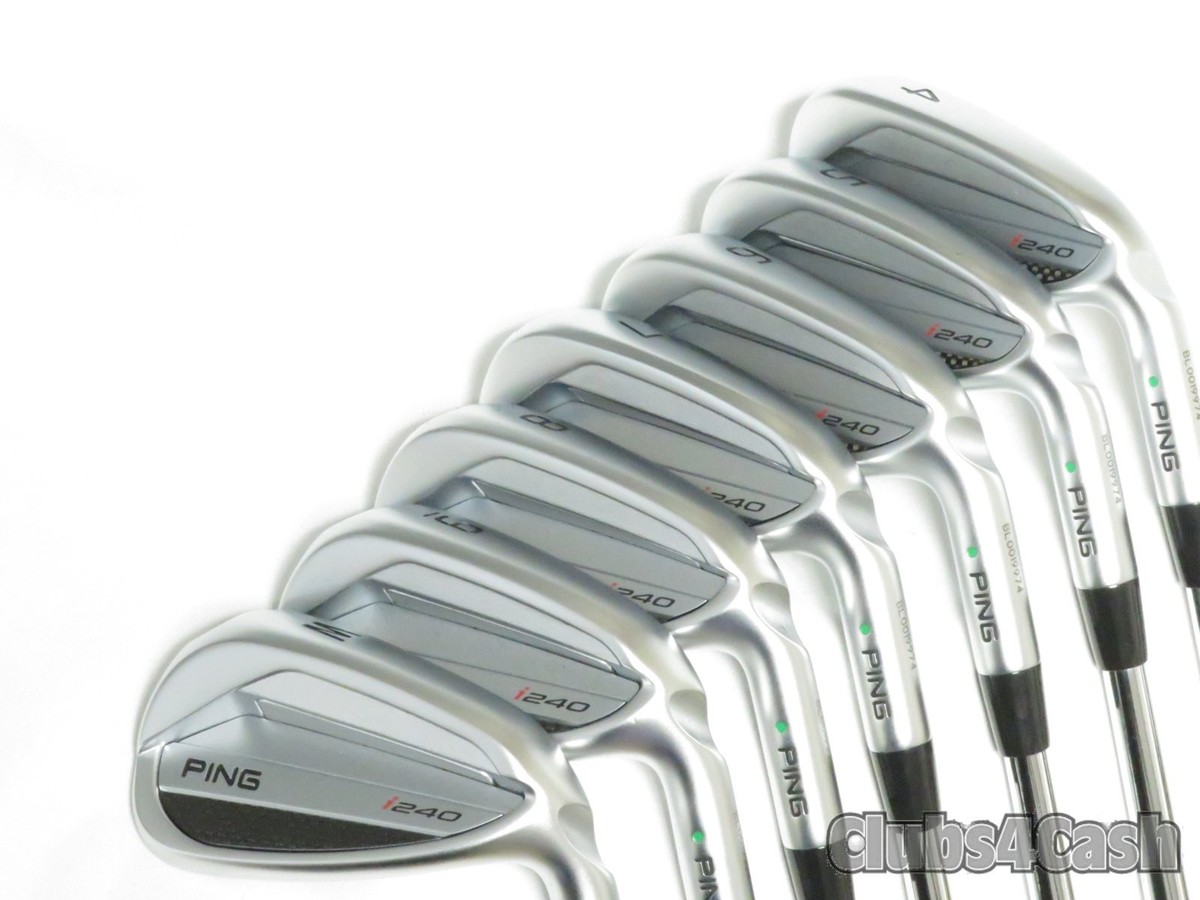 PING i240 Irons Green Dot NS PRO Modus3 Tour 105 X 4-P +1/2