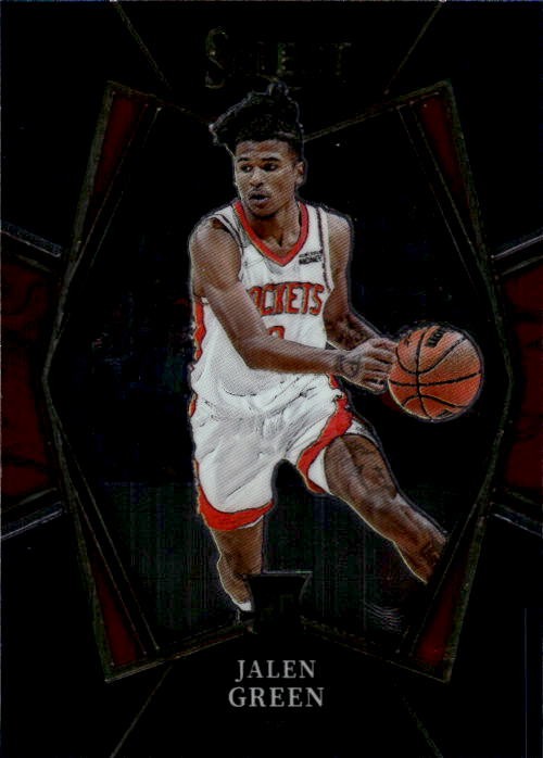 2021-22 Panini Select Jalen Green #190 Blue (Retail Base) Houston Rockets 20I