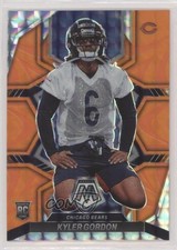 2022 Panini Mosaic Rookies Reactive Orange Mosaic Prizm Kyler Gordon #384 2l4