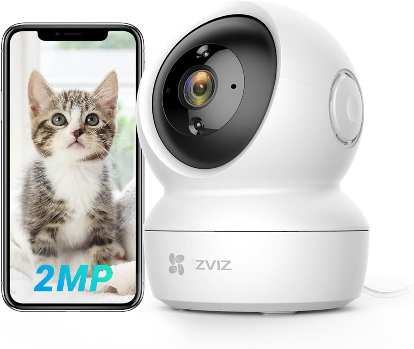 Caméra wifi de surveillance intérieure pour veiller sur la chambre de bébé