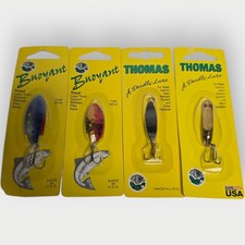 Thomas Rough Rider ELL 2 buoyant Trout  Fishing Spinners- LOT OF 4 NEW MIXED