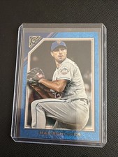 Max Scherzer 2022 Museum Collection BLUE color match Parallel /50 Mets