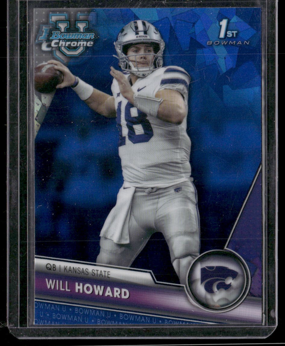 2023 Bowman University Chrome Sapphire Edition #93 Will Howard