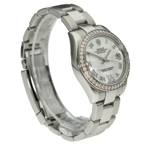 Rolex Datejust 178384 – Midsize Watch – Diamond Bezel - 2010 - Picture 8 of 8