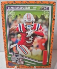 2025 Panini - Score Football Orange Pumpkins #163 - Demario Douglas Patriots WR